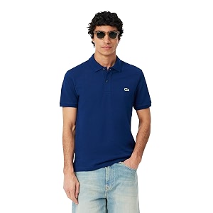 Lacoste Mens Cotton Slim Fit Polos