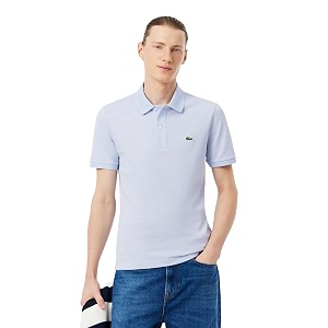 Lacoste Mens Cotton Slim Fit Polos