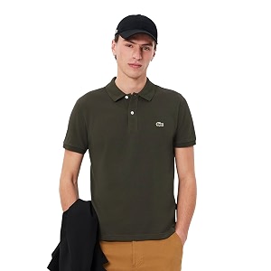 Lacoste Mens Cotton Slim Fit Polos