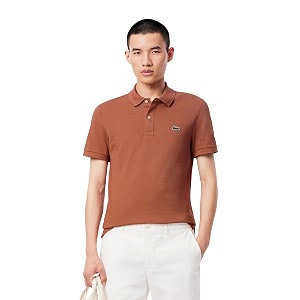 Lacoste Mens Cotton Slim Fit Polos