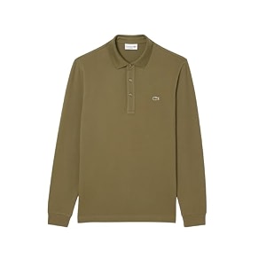 lacoste men polos cotton blend slim fit