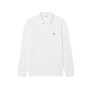 lacoste men polos cotton blend slim fit
