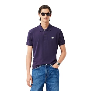 Lacoste Mens Cotton Classic Fit Short Sleeve