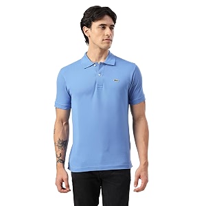 Lacoste Mens Cotton Classic Fit Short Sleeve