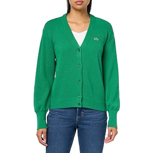Lacoste Womens Cashmere Caridgan