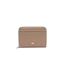 Lacoste Women's Daily City Small Zipped Billfold, Taupe