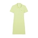 Lacoste Women's Slim Fit Stretch Petit Piqué Polo Dress