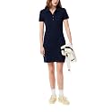 Lacoste Women's Slim Fit Stretch Petit Piqué Polo Dress