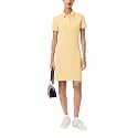 Lacoste Women's Slim Fit Stretch Petit Piqué Polo Dress