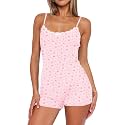 Lacozy Pajamas for Women Summer Lace Onesie Romper Sexy Pjs Cute Loungewear