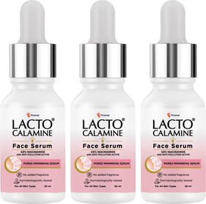 lacto calamine 10 niacinamide face serum minimize pores  pigmentation for all skin types