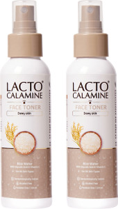 lacto calamine rice face toner  glass korean skinvitamin cniacinamide men  women