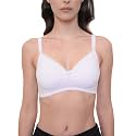 Women39s Seamless Padded Non Wired Cotton Stretch