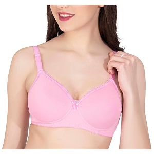 LacyLuxe Womens Seamless Padded Non Wired Cotton