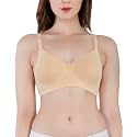 Women39s Seamless Padded Non Wired Cotton Stretch