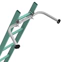 Ladder Stabilizer,Heavy Duty Aluminum Extended Ladder Accessory for Roof Gutter Guard Cleaning Tools,Ladder Stand-Off Wing Span/Wall Ladder Hooks with Non-Slip Rubber Bottom pad.(Patent)