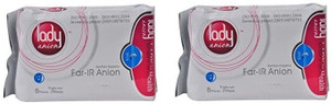 lady anion anion sanitary napkins - night use- xl -290mm - pack of 2 sanitary pad pack of 2