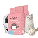 Lady N Tofu Cat Litter, Low Dust Compatible with Auto-Box Unscented 18lb