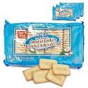 Lady Sarah Individually Wrapped Sugar Sprinkled Coconut Cookies - Perfect for Gifts, Parties &amp; Holidays, 1.6 KG/3.53 LB (4 Cookies Bags x 400G)