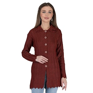 LADY WILLINGTON Women Woolen Double Collar Daffodil