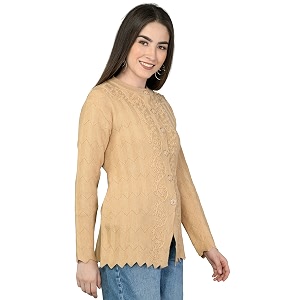 lady willington women woolen round neck cardigan sweater heavy front long kadai cardigan winter wear pure wool cardigan for women free size cotty warm cardigans with side pockets m skin