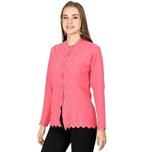 lady willington women woolen round neck cardigan sweater heavy front long kadai cardigan winter wear pure wool cardigan for women free size cotty warm cardigans with side pockets 2xl pink