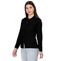 Lady Willington Women Woolen Round Neck Self