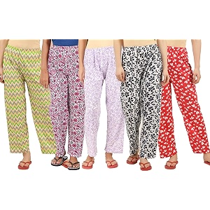 LADY WILLINGTON Womens Track Pant Lower Cotton