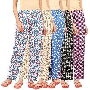LADY WILLINGTON Womens Track Pant Lower Cotton