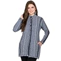 LADYWILLINGTON Women Woolen Long Coat Warm Fabric