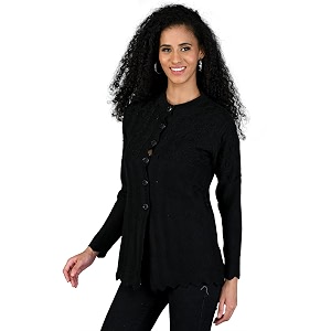 LADYWILLINGTON Women Woollen Round Neck Sweater Heavy