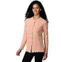 LADYWILLINGTON Women Woollen Round Neck Sweater Heavy