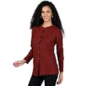 LADYWILLINGTON Women Woollen Round Neck Sweater Heavy