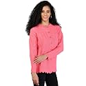 LADYWILLINGTON Women Woollen Round Neck Sweater Heavy