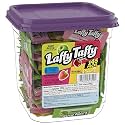 Laffy Taffy Assorted Mini Bars, Fruity Candy, Individually Wrapped, 145 Ct, 49.3 Ounce (Pack of 8)
