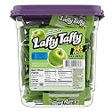 Laffy Taffy Sour Apple Mini Bars, Individually Wrapped Chewy Candy, 145 Ct