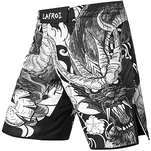 lafroi mens mma cross training boxing shorts trunks fight wear with drawstring and pocket-qjk01