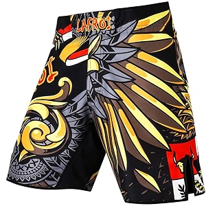 lafroi mens mma cross training boxing shorts trunks fight wear with drawstring and pocket-qjk01