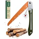 LAGOM Folding Pruning Saw | 11.4" Straight Blade | SK5 Steel | Secure Lock
