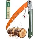 LAGOM Folding Pruning Saw | 11.4" Curved Blade | SK5 Steel | Secure Lock