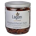 Lagom Pecan Nuts 200g | Unsalted, Small Batch Roasted | Buttery, Crunchy Texture | No Preservatives | Vegan, Gluten Free, Non-GMO
