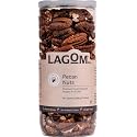 Lagom Pecan Nuts 500g | Unsalted, Small Batch Roasted | Buttery, Crunchy Texture | No Preservatives | Vegan, Gluten Free, Non-GMO