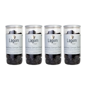 lagom omani seedless dates 2 kgs  premium pitted khajoor from oman  soft naturally sweet amp convenient  no added sugar no preservatives  vegan gluten free non-gmo