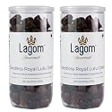 Lagom Gourmet Seedless Royal Lulu Dates | All Natural | No Preservatives | No Added Sugar | Gluten Free | Vegan | Plant Based | Non GMO | Dates Dry Fruits | Khajur | Khajoor | Khejur (1 kg)