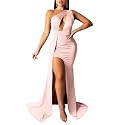 LAGSHIAN Women Sexy Elegant One Shoulder High
