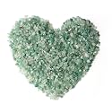 LAIDANLA 1lb/15.87oz Decorative Tumbled Gravel Green Aventurine Crystals Chip Polished Bulk Natural Gem Aquarium Gravel Rocks Pebbles Fish Tank Gravel Vase Filler Succulents Terrarium Supplies