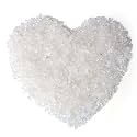 LAIDANLA 1lb/15.87oz Decorative Tumbled Gravel Clear Quartz Crystals Chip Polished Bulk Natural Gem Aquarium Gravel Rocks Pebbles Fish Tank Gravel Vase Filler Succulents Terrarium Supplies