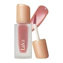 Laka Fruity Glam Tint | Glowing Korean Lip Tint with Hydrating Lightweight Texture | Buildable Color, Non-Sticky High Shine Gloss | K-Beauty Korean Makeup | #136 Oolong, 0.15oz