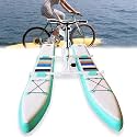 Lake Water Bicycle Single Pedal Sightseeing Leisure Inflatable Kayak Water Scooter Portable and Suitable for Sports Leisure Fishing Scooter