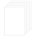 Lakeer A3 Colour Mount Board - White, Cardstock Paper Board | 800 GSM-Pack of 5 Boards | for Scrapbooking, Art, Craft, Poster, DIY, Etc (White)